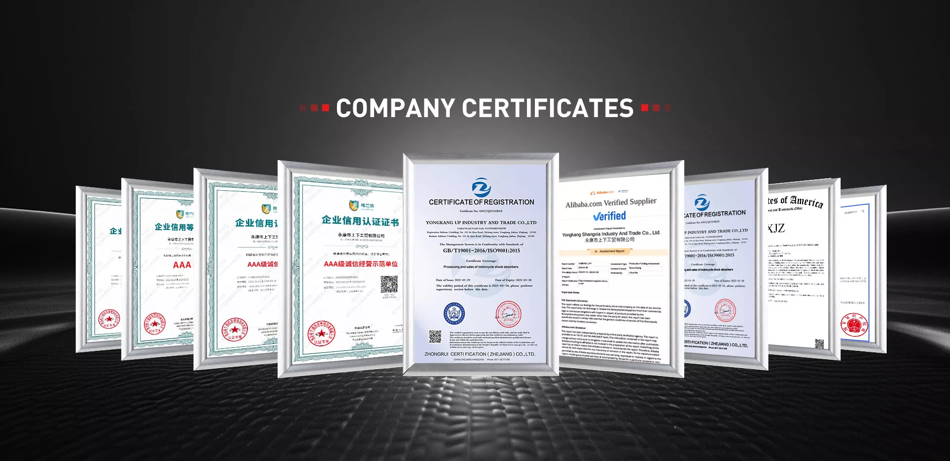 Ons certificaat