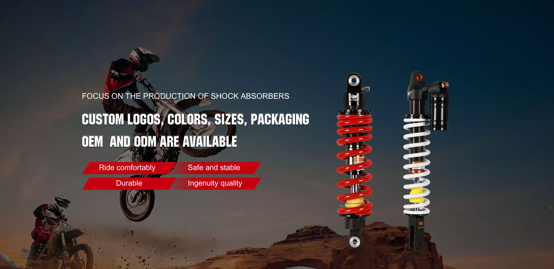 China achterschokdemper