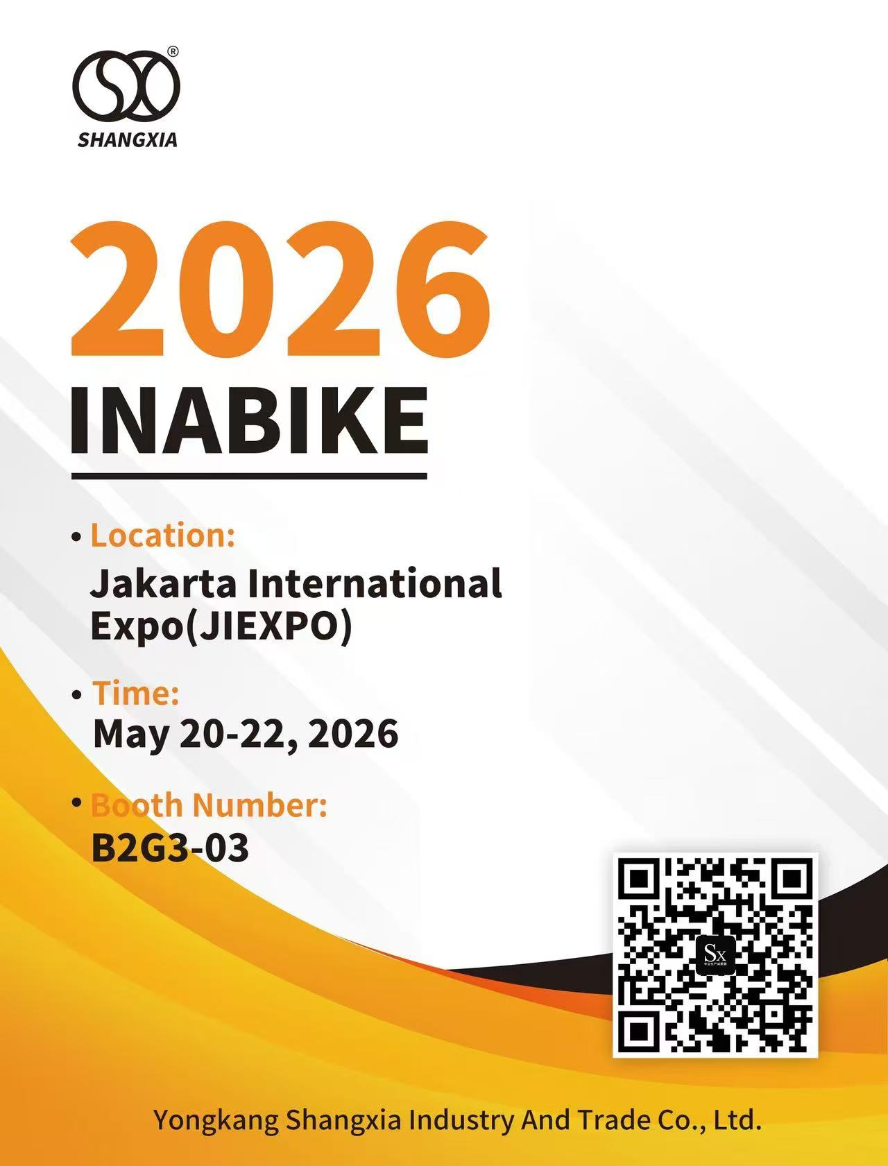 2026 Inabike-tentoonstelling, SXJZ motorfietsschokdemper komt eraan！