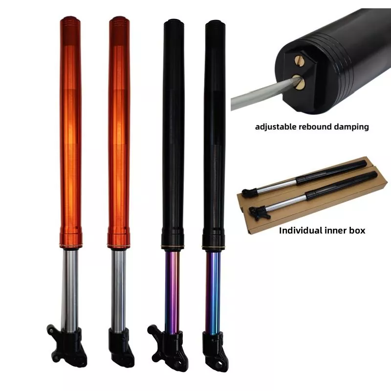 Custom Oil Slick Adjust Rebound motorfiets voorschokdemper